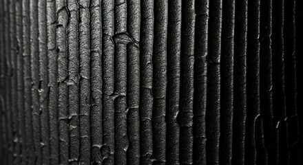 Dark Textured Surface with Grooves