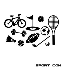 sport icon silhouette