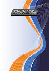 Abstract background for sports jersey pattern