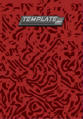 Abstract background for sports jersey pattern