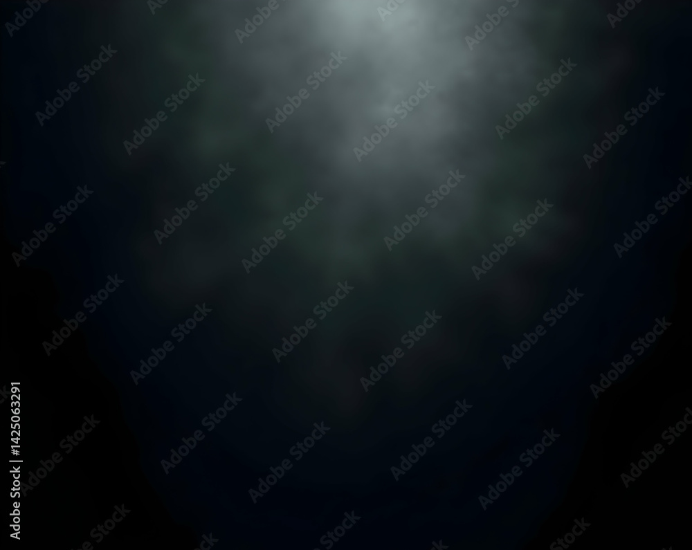 Poster atmospheric overlay with a misty cloud effect, ideal for adding depth and drama to designs and compo
