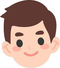 Family Portraits with Happy Expressions – Flat Vector Set