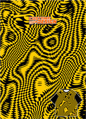 Abstract background for sports jersey pattern