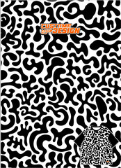 Abstract background for sports jersey pattern