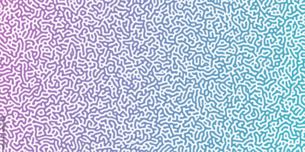 Poster abstract turing organic wallpaper with background. turing reaction diffusion monochrome seamless pat