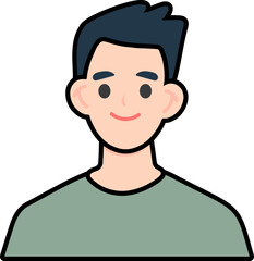 Family Portraits with Happy Expressions – Flat Vector Set