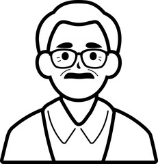 Family Portraits with Happy Expressions – Flat Vector Set