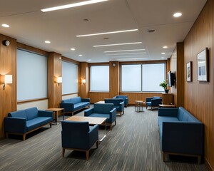 Fototapeta premium Modern Boarding room