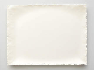 Obraz premium Delicate Fibrous Paper Texture with Subtle Light Edge, Perfect for Backgrounds, Mockups, or Creative Designs, Offering a Clean and Versatile Aesthetic Appeal