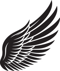 Angel wings icon vector
