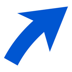 transparent png image of blue arrow icon