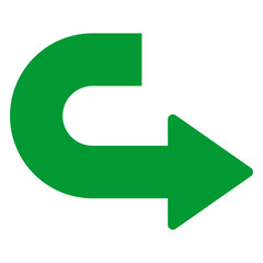 transparent png image of green arrow icon
