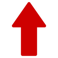 transparent png image of red arrow icon