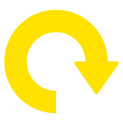 transparent png image of yellow arrow icon