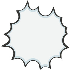 Explosion Comic Shape