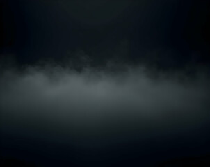 Ethereal Veil, Serene low fog gently rolls over the monochromatic surface, creating a peaceful isolated atmosphere and a sense of mystery and isolation