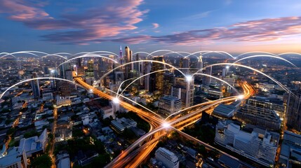 Smart City Network, Global Connectivity - Smart City Technology