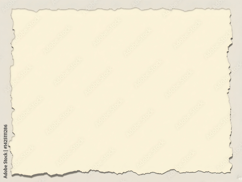 Aufkleber high-resolution neutral toned image of a torn paper pattern, ideal for textured backdrops, graphic d