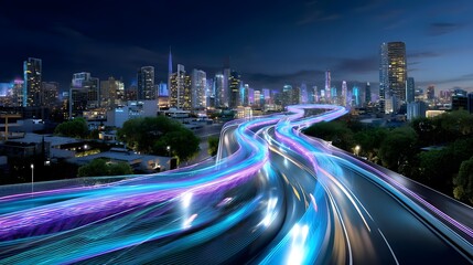 Obraz premium - futuristic cityscapes