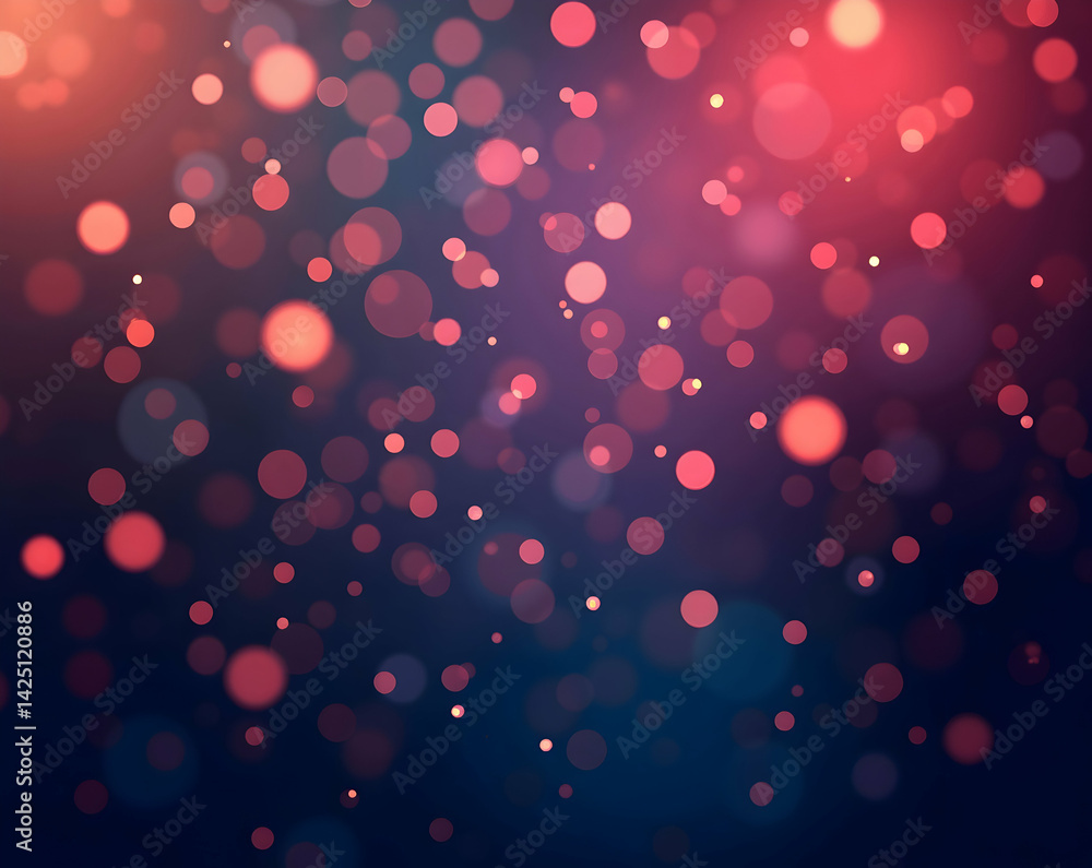 Poster mesmerizing bokeh effect with diffused lighting creates a dreamlike ambience, ideal for atmospheric 