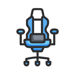 Gaming Chair Vector Icon