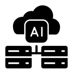 AI Hosting Icon