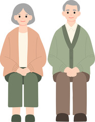 Happy Senior Couple Posing for Photo – Life Together Concept
