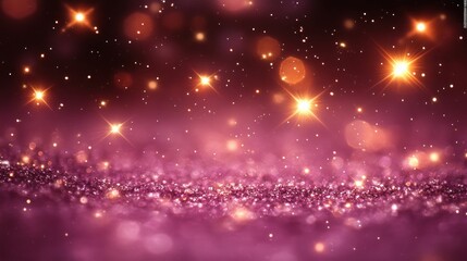 Obraz premium Shimmering cosmos of radiant stars and sparkling dust