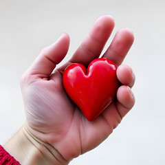 Obraz premium Herz in der Hand
