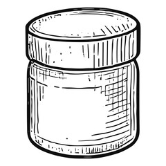 Cuticle Cream Jar