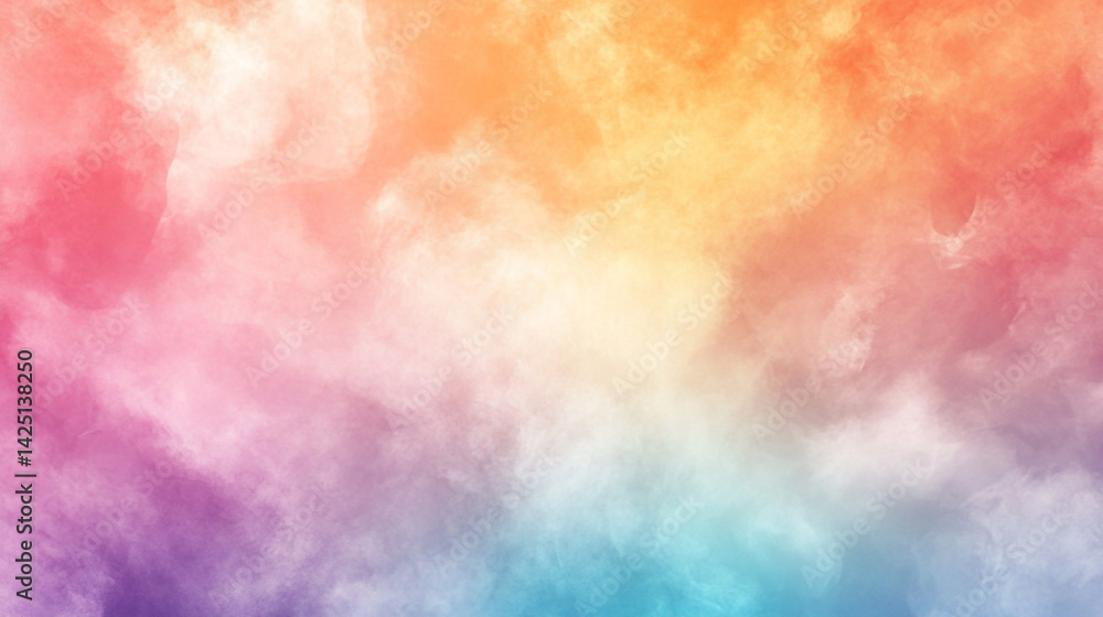 Poster abstract background with vibrant colors, blending seamlessly in dynamic motion, artistic display of 
