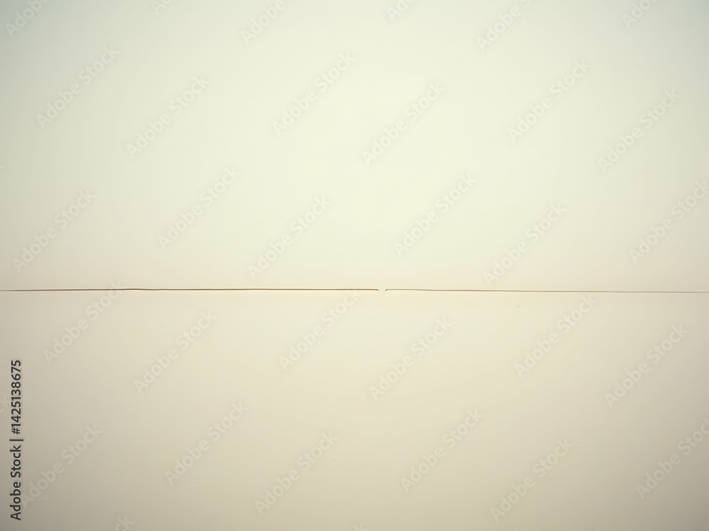 Poster subtle abstract line on soft neutral backdrop, a minimalist composition evoking serenity and simplic