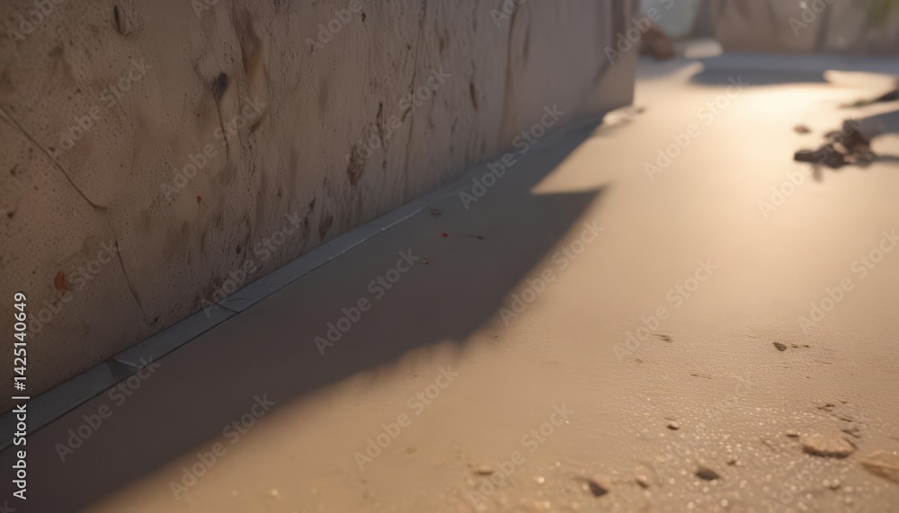 Aufkleber subtle shadow enhances angular design, adding dimension , style, lines