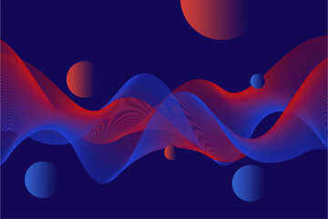 Modern Blue Tech Logo Concept Vector Design