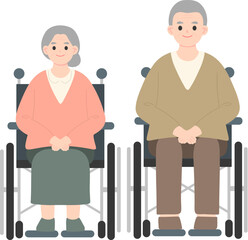 Obraz premium Daily Life of Elderly with Caregiver – Home Support Scene