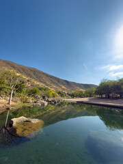 Obraz premium Ain Razat in Salalah, Southern Oman