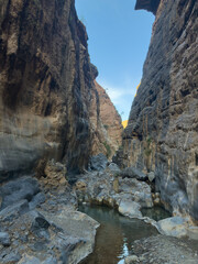 Snake Canyon, also known as Snake Gorge or Wadi Bimah, is a canyon within Wadi Bani Awf in wilayat Al Rustaq in the South Batinah, Sultanate of Oman