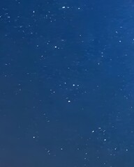 Obraz premium Deep Blue Abstract: Scattered Light on Dark Surface