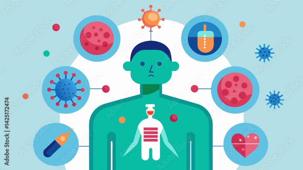 Poster the immune system responds to ketamine usage potentially leading to inflammation or other immune res