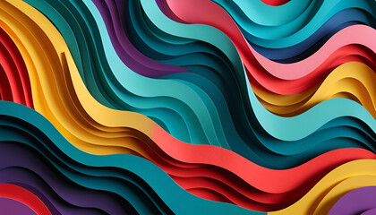 Colorful fluid background dynamic textured geometric element. Modern gradient light vector illustration.
