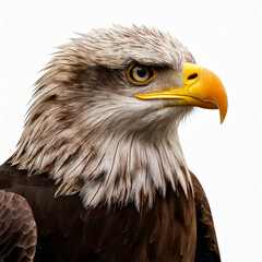 portrait of a bald eagle