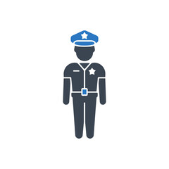 Police officer icon