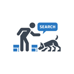 Search Dog Training Icon