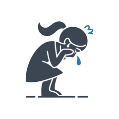 Girl Crying Icon