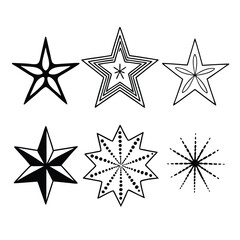 Obraz premium set of stars