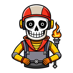 welder clipart vector design