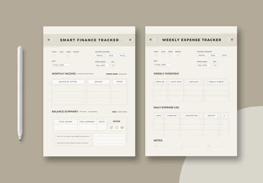 Smart Finance And Weekly Expense Tracker