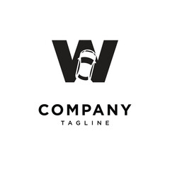 Letter W Car Logo Icon Vector