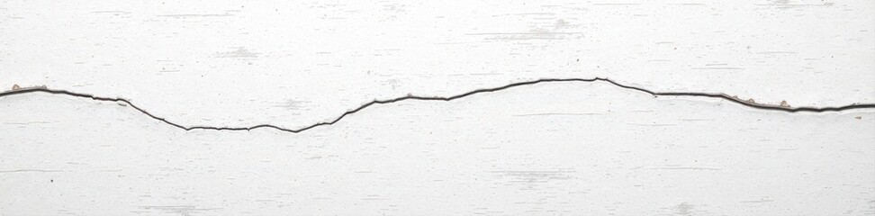 Obraz premium Cracked white paint reveals aged wood grain, grunge style, aged, element, texture