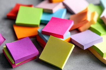 Fototapeta premium Various Color Adhesive Notes
